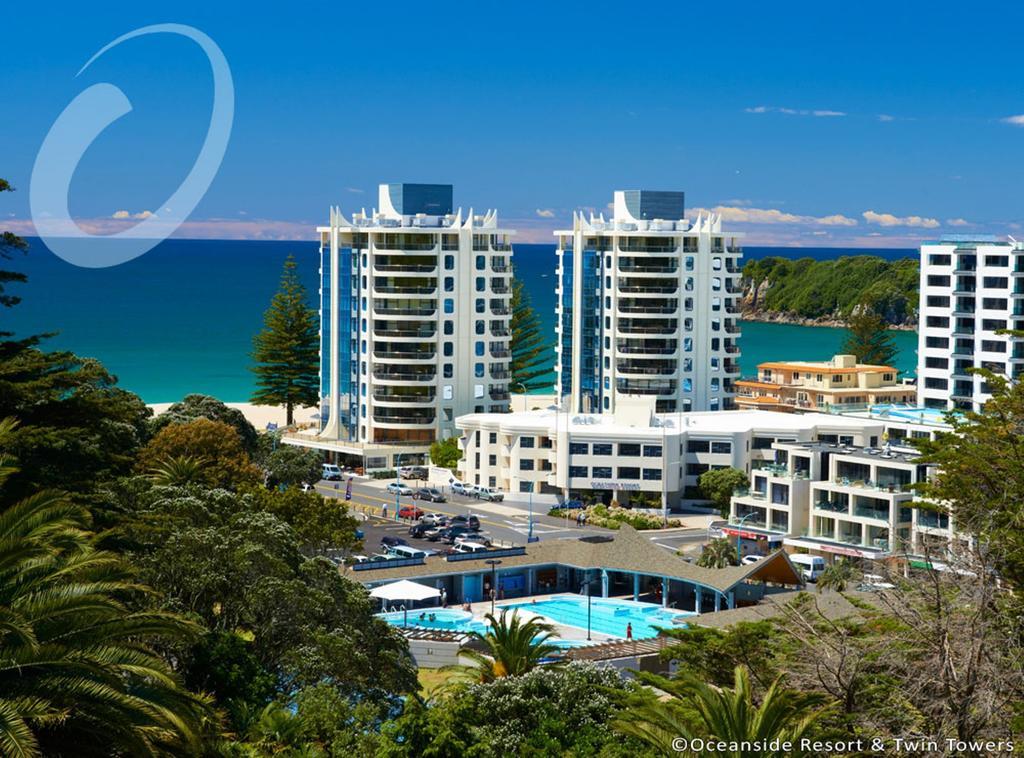 Oceanside Resort & Twin Towers Маунт Маунгануи Екстериор снимка