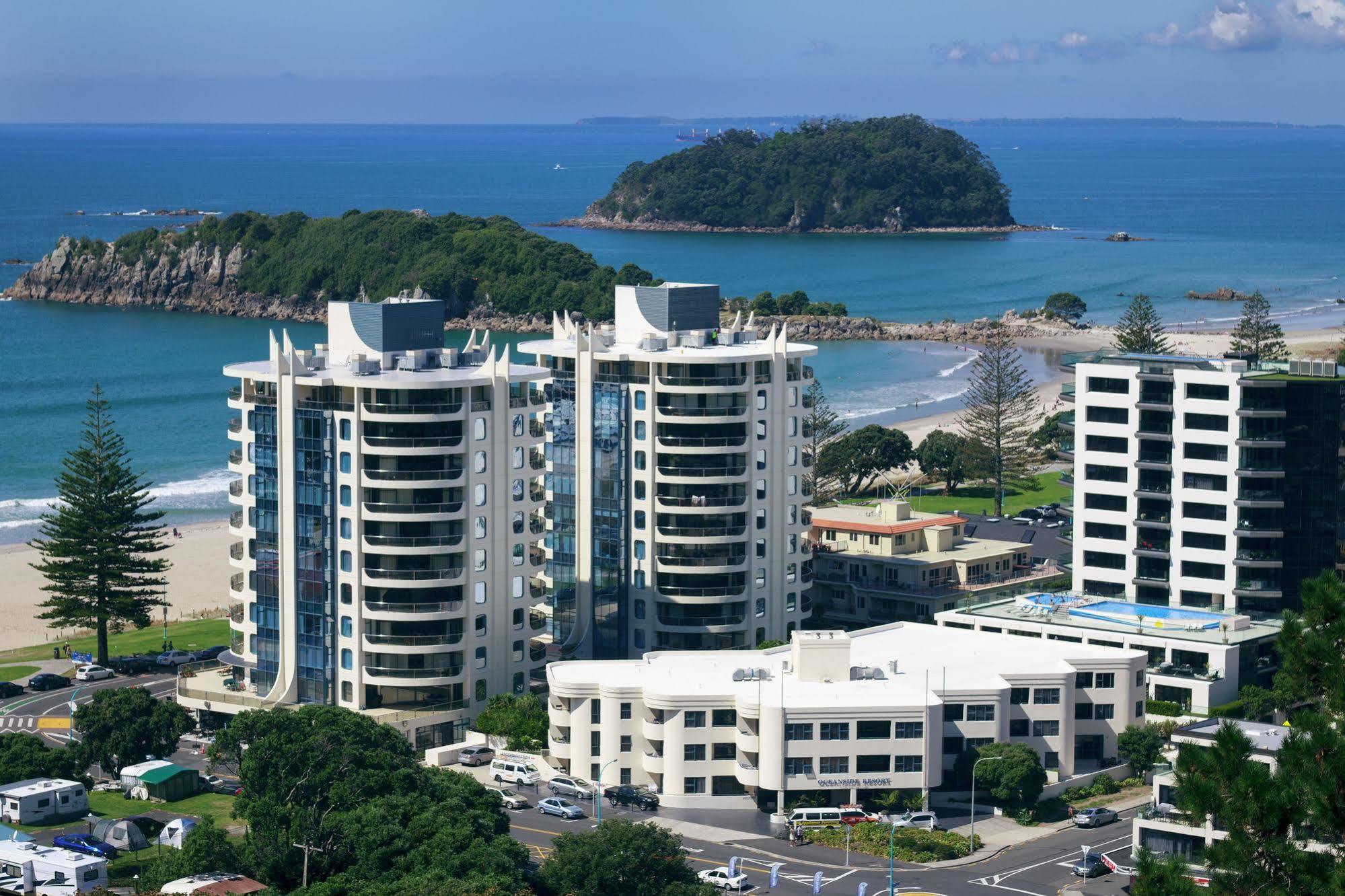 Oceanside Resort & Twin Towers Маунт Маунгануи Екстериор снимка